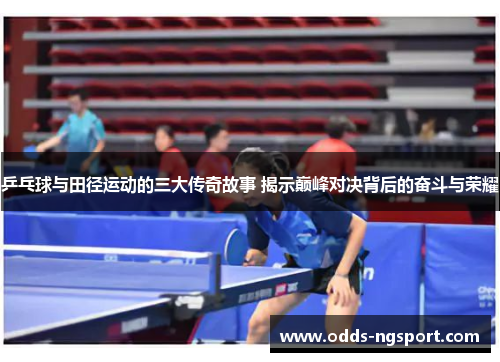 乒乓球与田径运动的三大传奇故事 揭示巅峰对决背后的奋斗与荣耀
